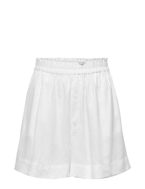 ONLY Onltokyo Hw Linen Blend Shorts Pnt Noos ONLY White