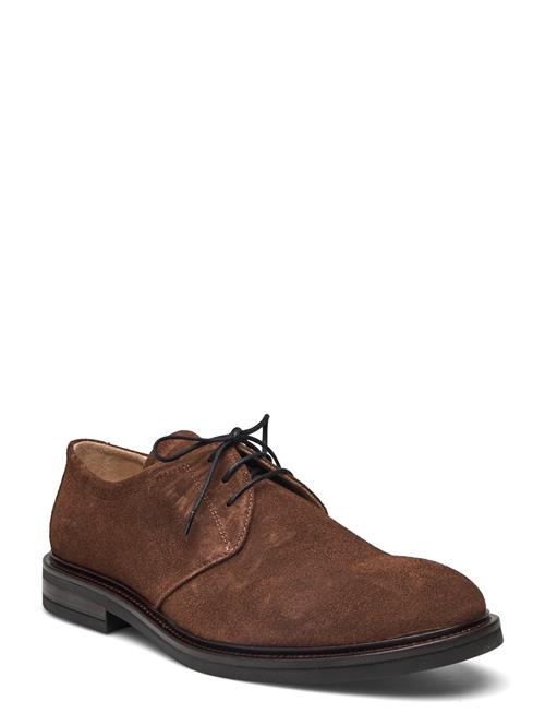 Se ANGULUS Shoes - Flat - With Lace ANGULUS Brown ved Booztlet