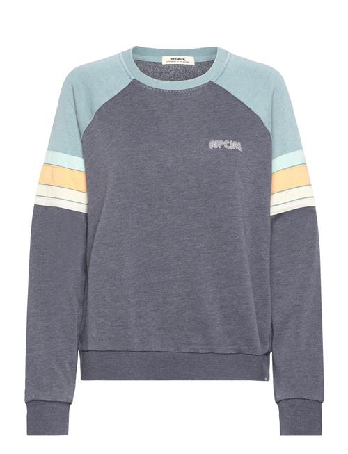 Se Rip Curl Surf Revival Raglan Crew Rip Curl Grey ved Booztlet