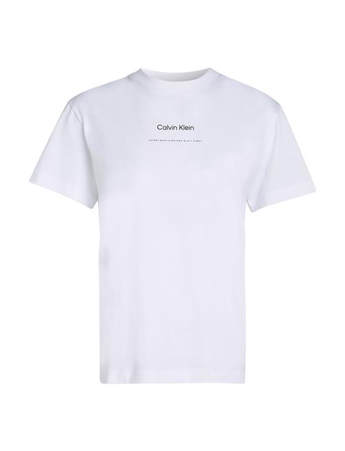 Calvin Klein Multi Logo Regular T-Shirt Calvin Klein White