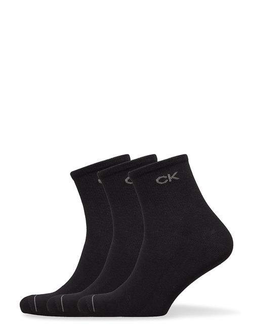 Calvin Klein Ck Men Short Sock 3P Calvin Klein Black