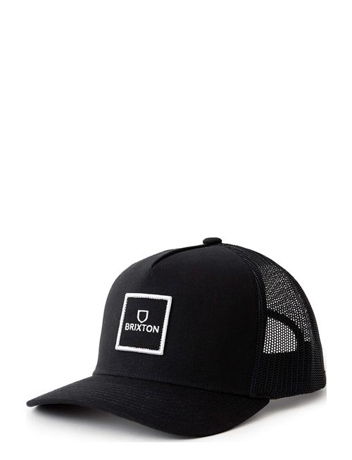 Se Brixton Alpha Block X C Mp Mesh Cap Brixton Black ved Booztlet