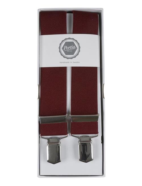 Portia 1924 Solid Suspenders Portia 1924 Burgundy