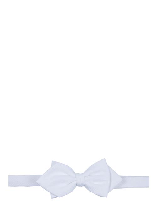 Pique Bow Tie Pointed Portia 1924 White