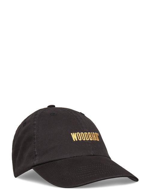 Se Woodbird Core Twill Cap Woodbird Black ved Booztlet