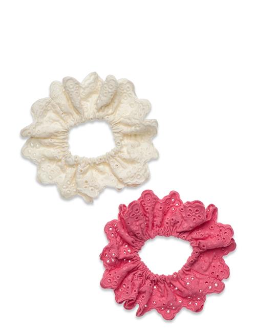 Se Mango 2-Pack Texture Scrunchies Mango Patterned ved Booztlet