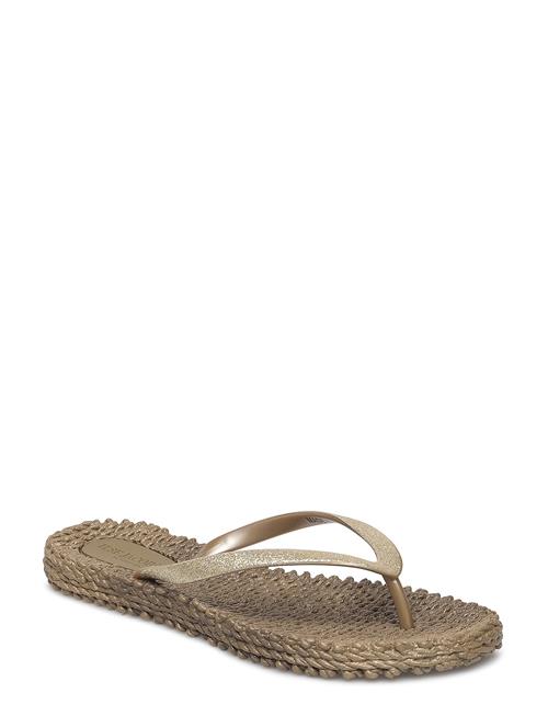 Se Ilse Jacobsen Flip Flop With Glitter Ilse Jacobsen Brown ved Booztlet