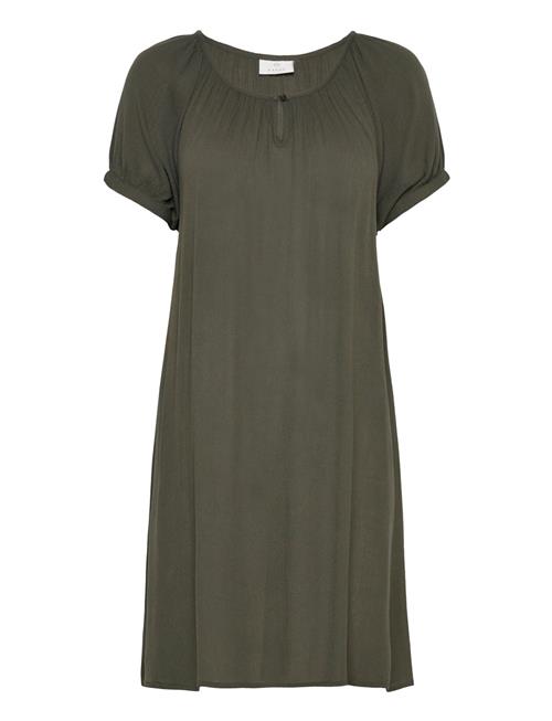 Kaffe Amber Ss Tunic Kaffe Khaki