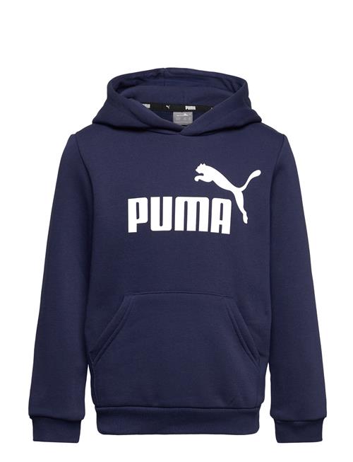 PUMA Ess Big Logo Hoodie Fl B PUMA Navy