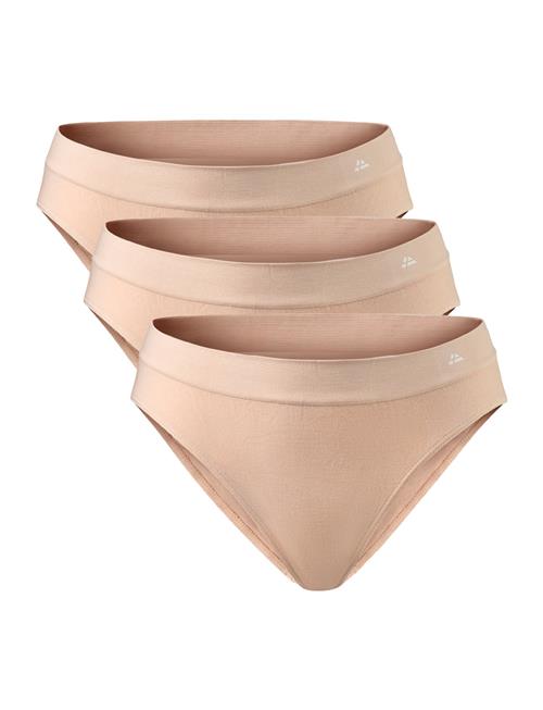 Danish Endurance Women's Bamboo Bikini 3-Pack Danish Endurance Beige