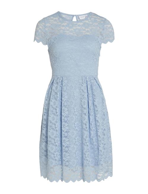 Vikalila Capsleeve Lace Dress Vila Blue