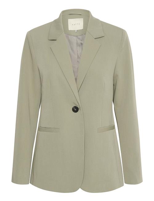 Se Kaffe Kasakura Blazer Kaffe Green ved Booztlet