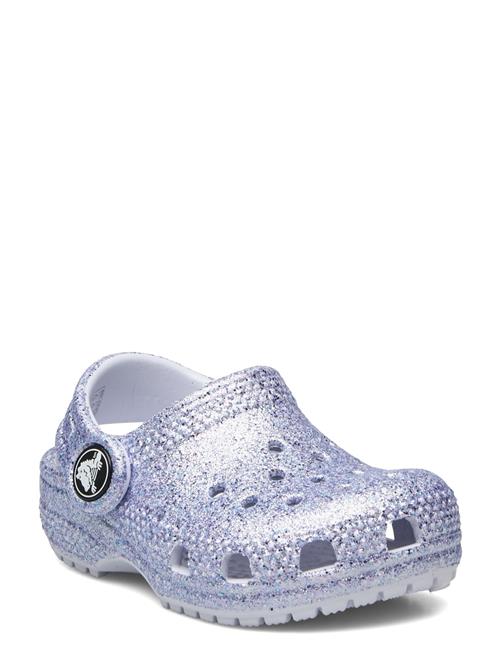 Classic Glitter Clog T Crocs Silver