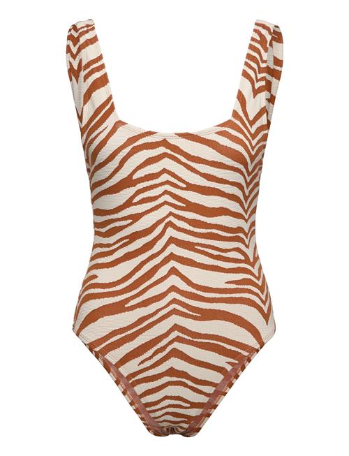 Becksöndergaard Zecora Ella Swimsuit Becksöndergaard Brown