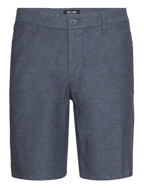 ONLY & SONS Onsmark 0011 Cotton Linen Shorts Noos ONLY & SONS Navy