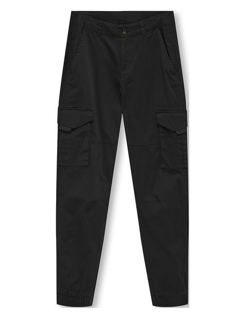 Se Kids Only Kobmaxwell Cargo Pant Pnt Noos Kids Only Black ved Booztlet