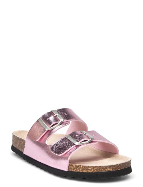 Se Bianco Biaolivia Sandal Metallic Bianco Pink ved Booztlet