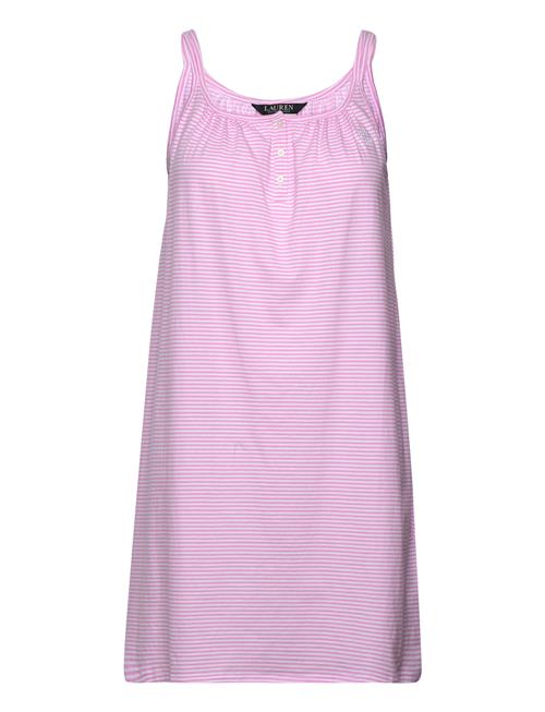 Lauren Ralph Lauren Homewear Lrl Double Strap Button Gown Lauren Ralph Lauren Homewear Pink