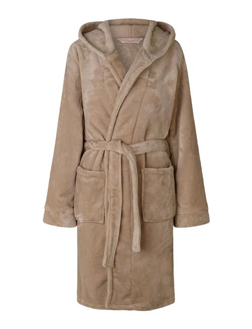 Se Rosemunde Fleece Robe Rosemunde Beige ved Booztlet