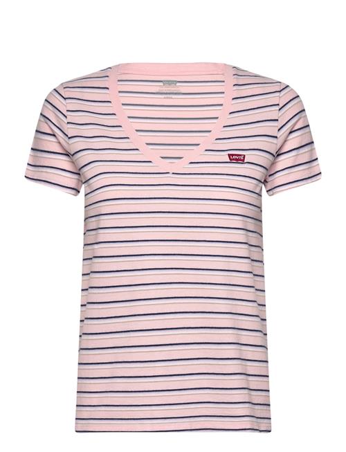 LEVI´S Women Perfect Vneck Cool Stripe Chal LEVI´S Women Pink