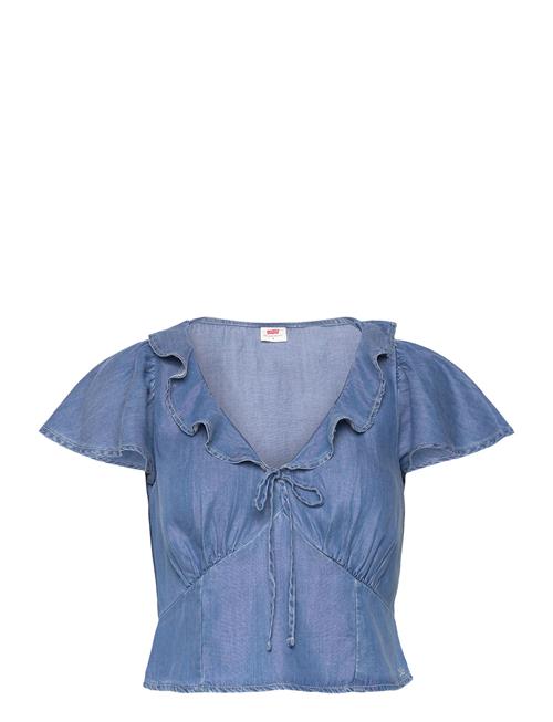 Se LEVI´S Women Mylene Blouse Vacation Mode 2 LEVI´S Women Blue ved Booztlet