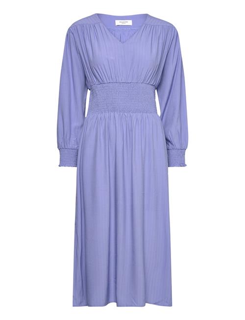 Rosemunde Dress W/ Smock Rosemunde Blue