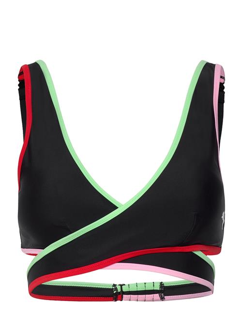 Puma Swim Women Contour Plunge Top Puma Swim Patterned