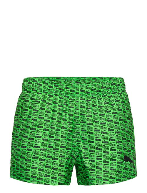 Puma Swim Puma Swim Men Logo Print Short Shor Puma Swim Green