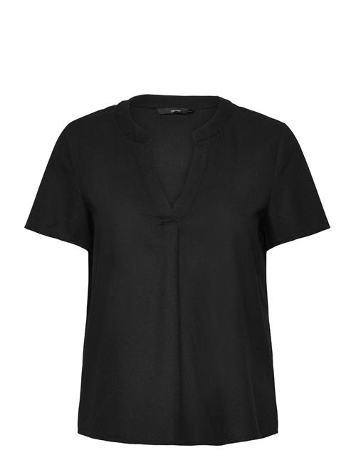 Vero Moda Vmmymilo Ss V-Neck Top Wvn Ga Vero Moda Black