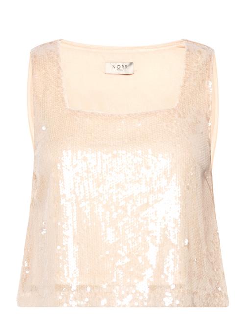 NORR Sequina Sl Top NORR Cream