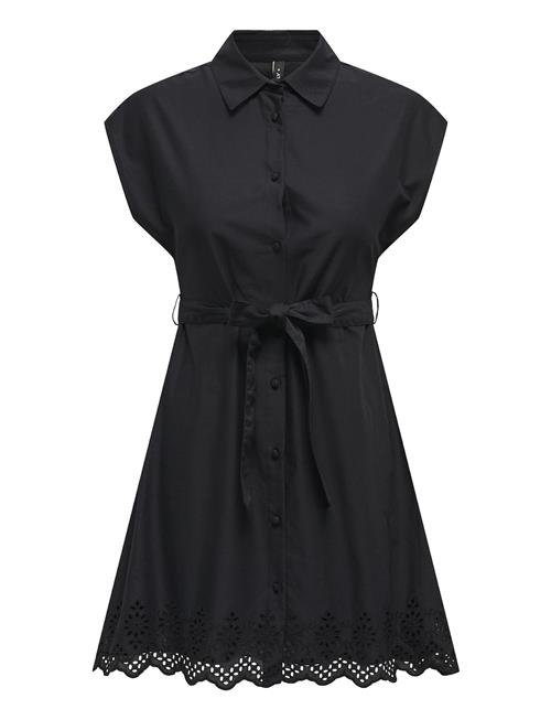 Onllou Life Emb S/S Shirt Dress Ptm ONLY Black