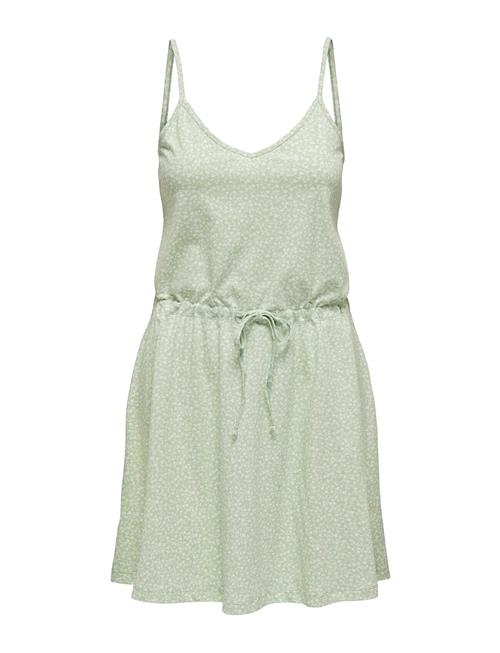 ONLY Onlmay Life Singlet V-Neck Dress Jrs ONLY Green