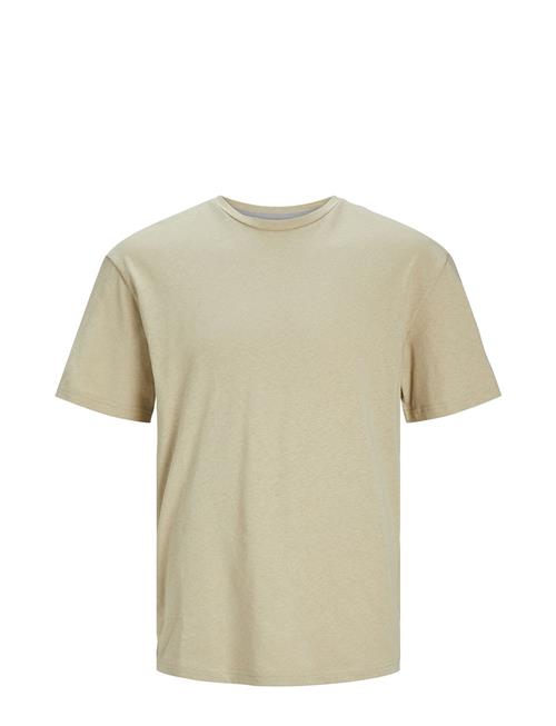 Jack & Jones Jprcc Soft Linen Blend Ss Tee Jack & J S Green