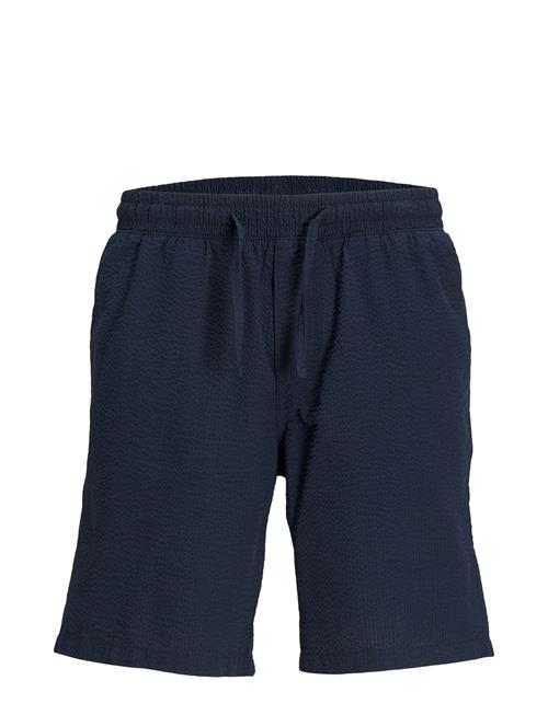 Jack & Jones Jpstjaiden Jjpalma Seersucker Short Jack & J S Blue