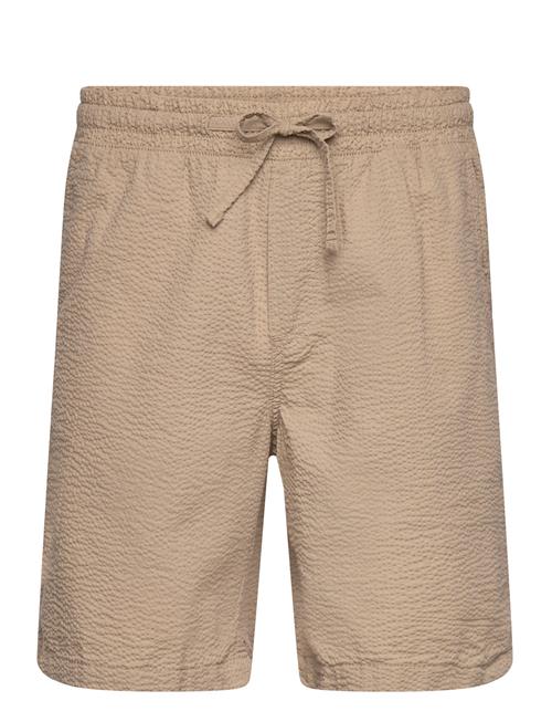 Jack & Jones Jpstjaiden Jjpalma Seersucker Short Jack & J S Beige