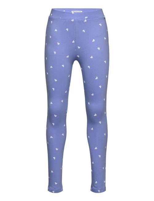 Se Tom Tailor All Over Printed Leggings Tom Tailor Blue ved Booztlet