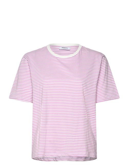 Se MSCH Copenhagen Mschhadrea Tee Stp MSCH Copenhagen Pink ved Booztlet