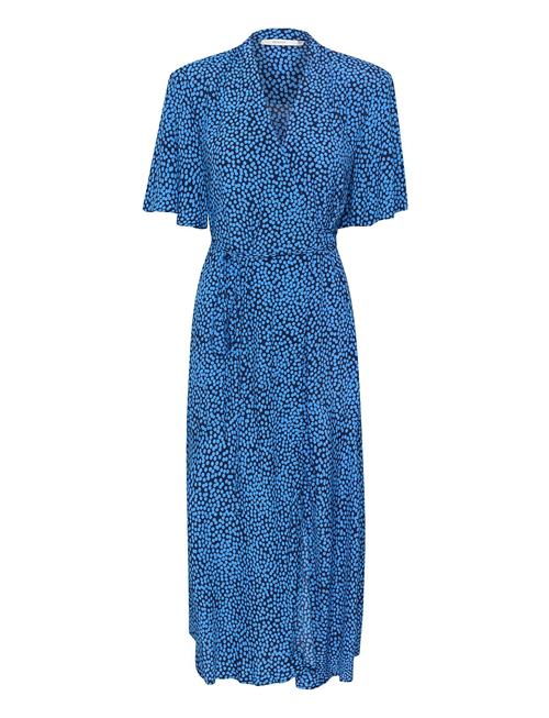 Eishagz P Ss Wrap Dress Gestuz Blue