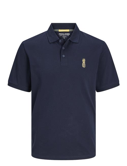 Se Jack & Jones Jorpalm Emb Polo Ss Dut Smu Jnr Jack & J S Navy ved Booztlet