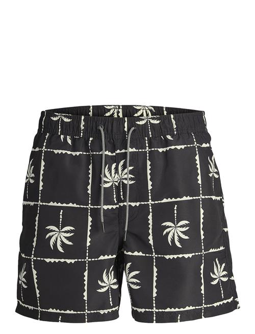 Jack & Jones Jpstfiji Jjswim Oceanday Ss24 Ly Jnr Jack & J S Black