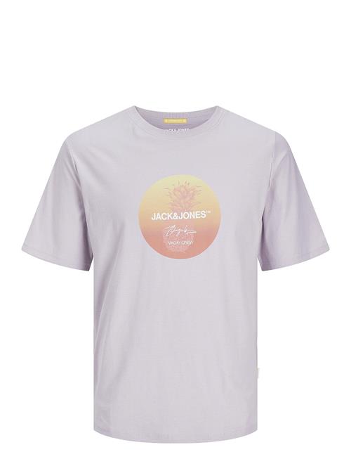 Se Jack & Jones Joraruba Sunset Branding Tee Ss Jnr Jack & J S Purple ved Booztlet