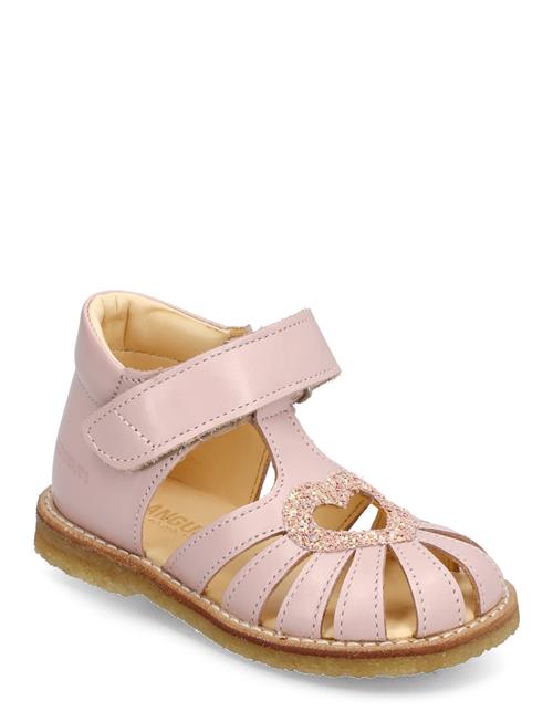 Se Sandals - Flat - Closed Toe ANGULUS Pink ved Booztlet