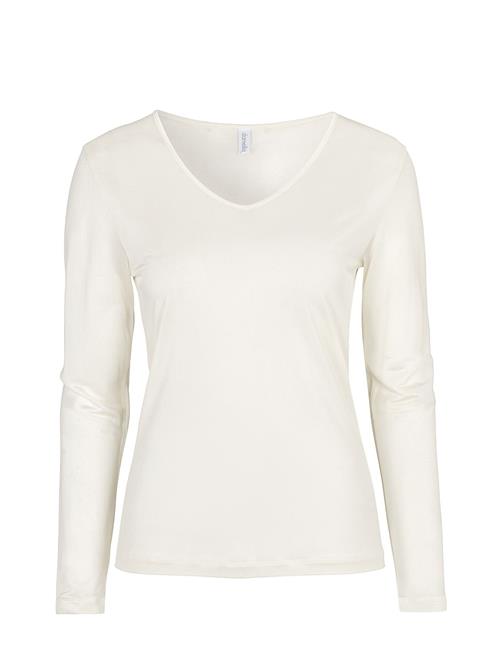 Silk Top Damella Of Sweden White