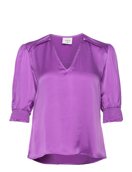 Se Dante6 D6Cascais Silk Blouse Dante6 Purple ved Booztlet