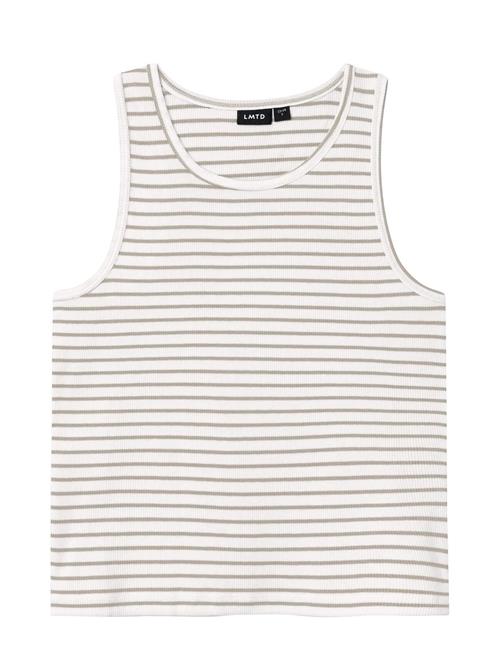 LMTD Nlfhinaja Crop Tank Top LMTD Cream