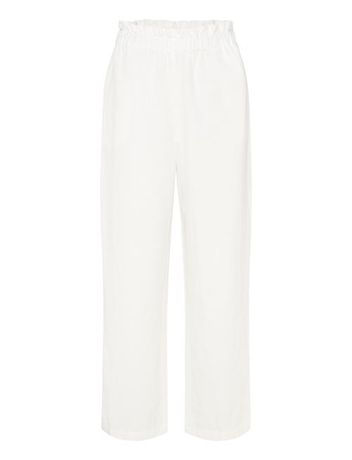 Vila Viprisilla H/W Paberbag Pants Vila White