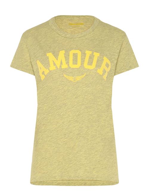 Se Zadig & Voltaire Walk Pc Flamme Amour Zadig & Voltaire Yellow ved Booztlet