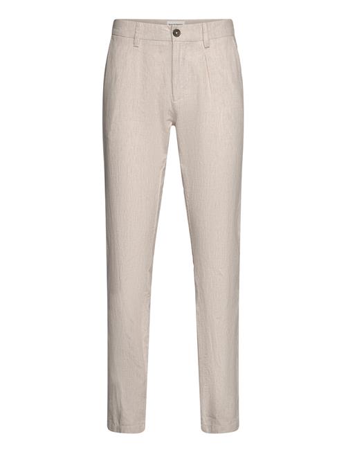 Se Bruun & Stengade Bs Sigvard Slim Fit Chinos Bruun & Stengade Beige ved Booztlet