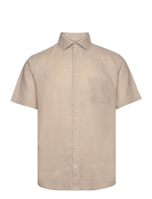 Bruun & Stengade Bs Lott Casual Modern Fit Shirt Bruun & Stengade Beige