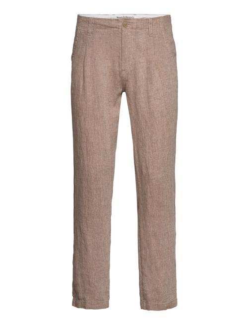 Se Bruun & Stengade Bs Gustaf Slim Fit Chinos Bruun & Stengade Brown ved Booztlet